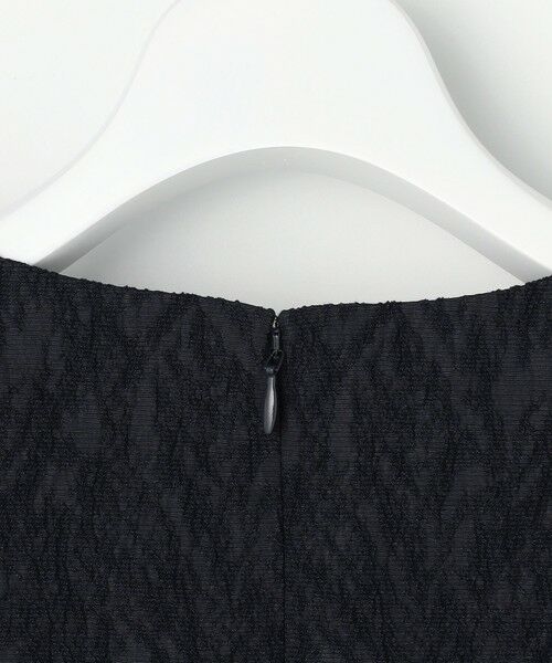 L size ONWARD(大きいサイズ) / エルサイズオンワード ドレス | ボタニカルジャガード ワンピース | 詳細10