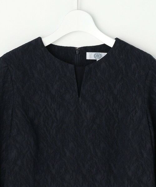 L size ONWARD(大きいサイズ) / エルサイズオンワード ドレス | ボタニカルジャガード ワンピース | 詳細12