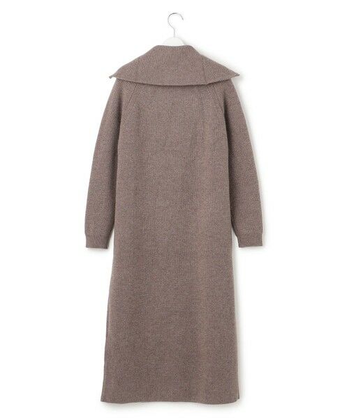 L size ONWARD(大きいサイズ) / エルサイズオンワード ミニ丈・ひざ丈ワンピース | 【SLOW/一部店舗限定】ソフトウール ニット ワンピース | 詳細4