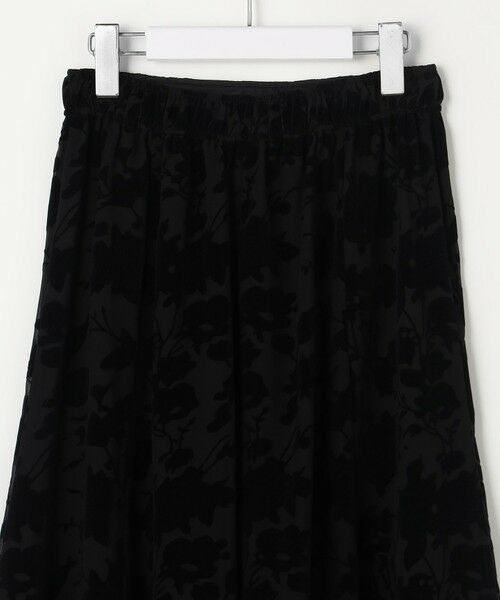 L size ONWARD(大きいサイズ) / エルサイズオンワード セットアップ | 【2SET】フェザー ニット × フロッキー スカート | 詳細28