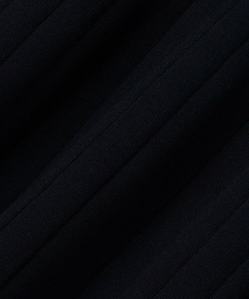 L size ONWARD(大きいサイズ) / エルサイズオンワード ミニ丈・ひざ丈ワンピース | バイカラーデザインニット ワンピース | 詳細14