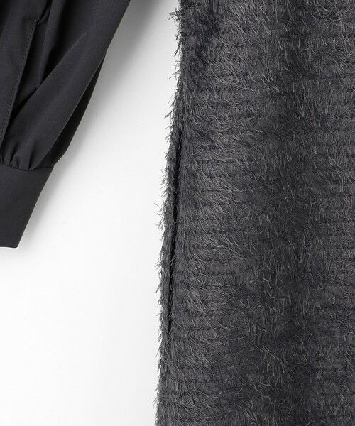 L size ONWARD(大きいサイズ) / エルサイズオンワード ロング・マキシ丈ワンピース | 【カタログ掲載】ループカットジャカード ワンピース | 詳細14