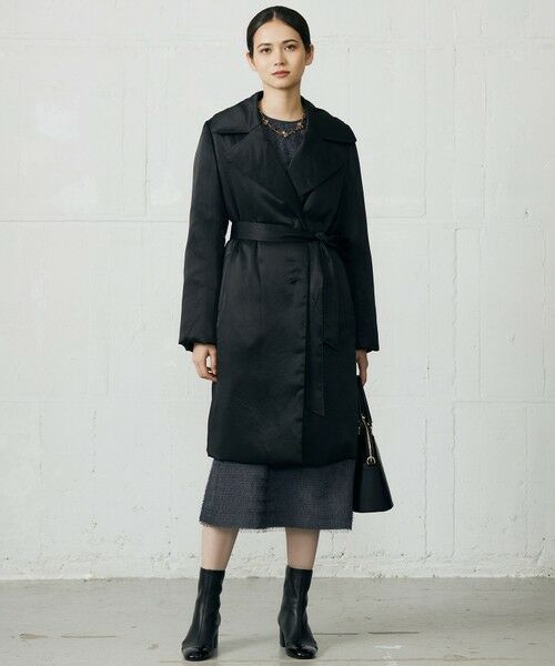 L size ONWARD(大きいサイズ) / エルサイズオンワード ロング・マキシ丈ワンピース | 【カタログ掲載】ループカットジャカード ワンピース | 詳細5