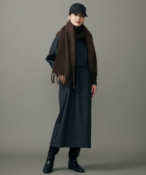 L size ONWARD(大きいサイズ) / エルサイズオンワード ロング・マキシ丈ワンピース | 【カタログ掲載】TWダンボールジャージ ワンピース | 詳細2