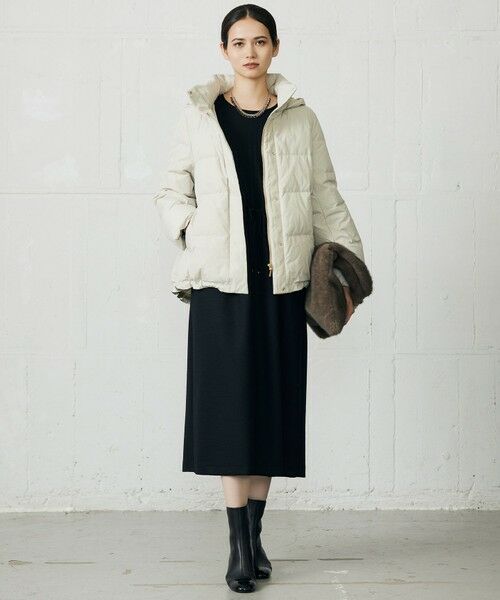 L size ONWARD(大きいサイズ) / エルサイズオンワード ロング・マキシ丈ワンピース | 【カタログ掲載】TWダンボールジャージ ワンピース | 詳細8