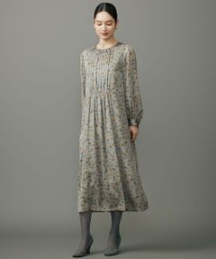 L size ONWARD(大きいサイズ) / エルサイズオンワード ロング・マキシ丈ワンピース | マルチポルカドットプリント ワンピース