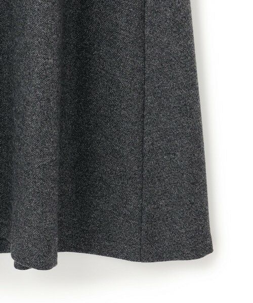 L size ONWARD(大きいサイズ) / エルサイズオンワード ロング・マキシ丈ワンピース | ラメミックスツイード Vネックワンピース | 詳細14