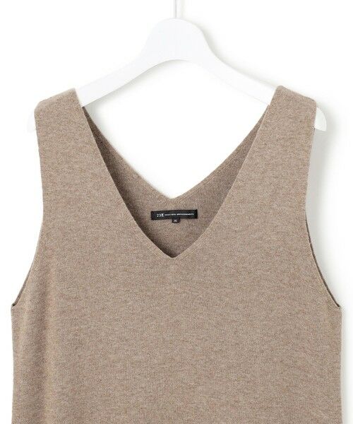 L size ONWARD(大きいサイズ) / エルサイズオンワード ミニ丈・ひざ丈ワンピース | 【洗える】レイヤードニットツイン ワンピース | 詳細21