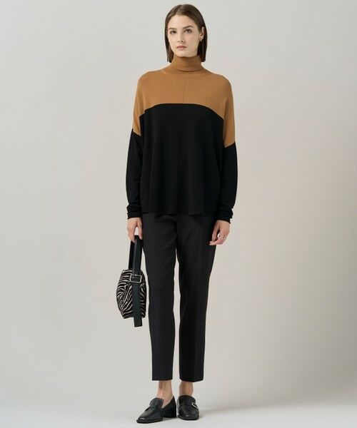 L size ONWARD(大きいサイズ) / エルサイズオンワード その他パンツ | 【洗える】 トリアセボディシェルピーチ スティックパンツ | 詳細29