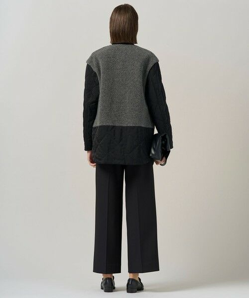 L size ONWARD(大きいサイズ) / エルサイズオンワード その他パンツ | 【洗える】 トリアセボディシェルピーチ ワイドパンツ | 詳細23