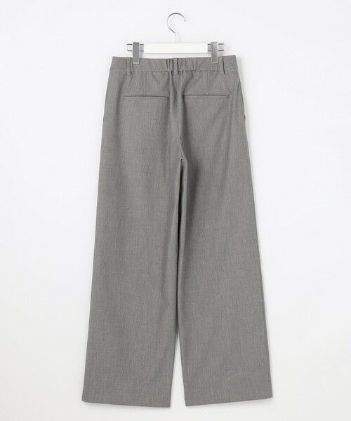 L size ONWARD(大きいサイズ) / エルサイズオンワード その他パンツ | シャンブレー2wayストレッチ ワイド ストレート パンツ | 詳細26