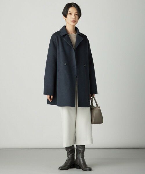 L size ONWARD(大きいサイズ) / エルサイズオンワード その他パンツ | 【WEB限定カラーあり】ツムギートflannel クロップド パンツ | 詳細9