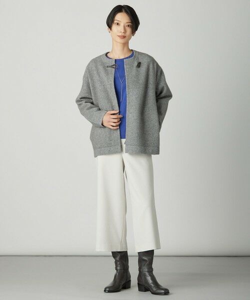 L size ONWARD(大きいサイズ) / エルサイズオンワード その他パンツ | 【WEB限定カラーあり】ツムギートflannel クロップド パンツ | 詳細13