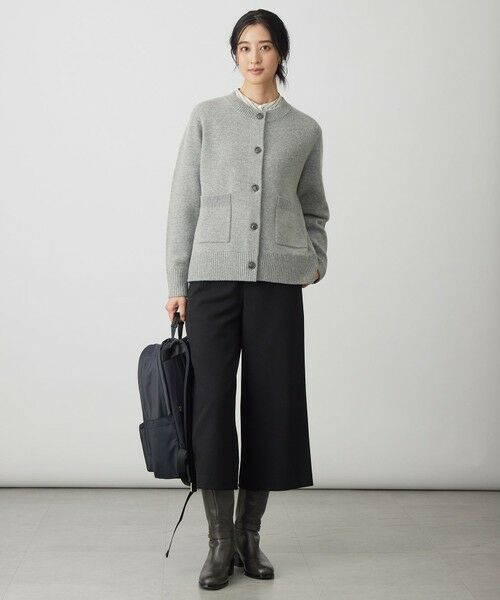 L size ONWARD(大きいサイズ) / エルサイズオンワード その他パンツ | 【WEB限定カラーあり】ツムギートflannel クロップド パンツ | 詳細27