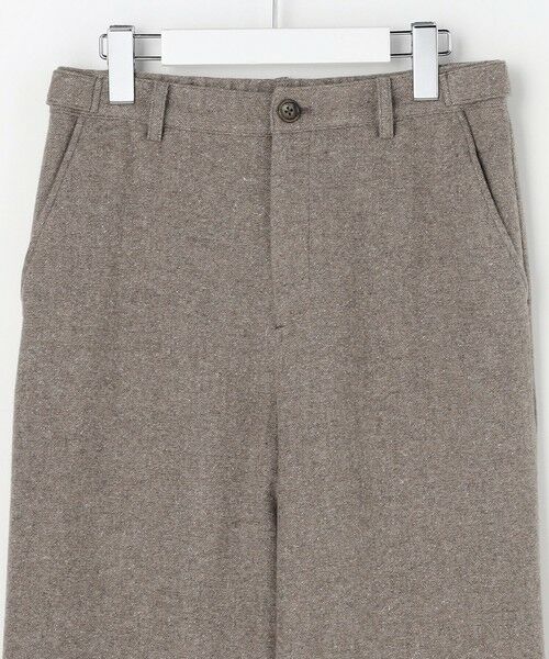 L size ONWARD(大きいサイズ) / エルサイズオンワード その他パンツ | シルクネップツイード スレート パンツ | 詳細16