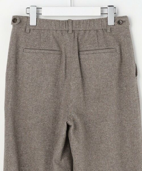 L size ONWARD(大きいサイズ) / エルサイズオンワード その他パンツ | シルクネップツイード スレート パンツ | 詳細17