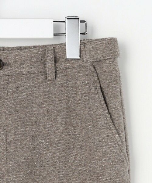 L size ONWARD(大きいサイズ) / エルサイズオンワード その他パンツ | シルクネップツイード スレート パンツ | 詳細18