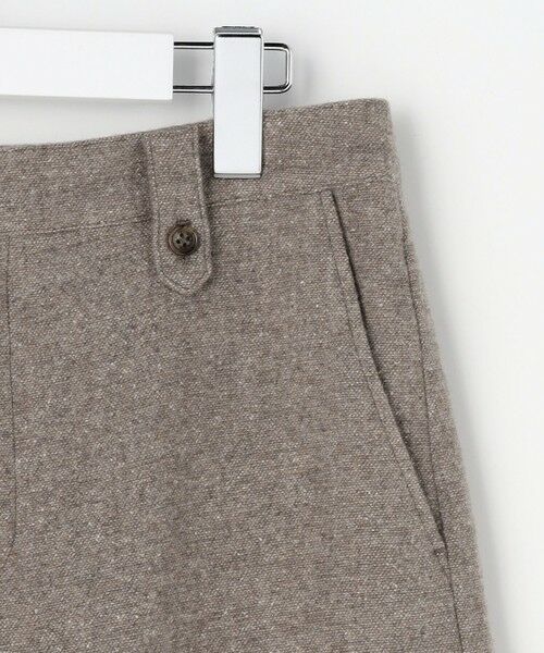 L size ONWARD(大きいサイズ) / エルサイズオンワード その他パンツ | シルクネップツイード クロップド パンツ | 詳細11