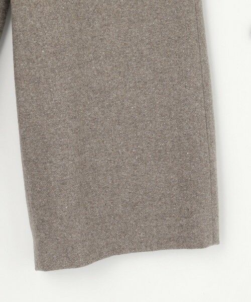 L size ONWARD(大きいサイズ) / エルサイズオンワード その他パンツ | シルクネップツイード クロップド パンツ | 詳細12