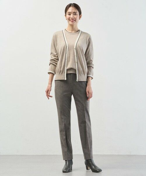 L size ONWARD(大きいサイズ) / エルサイズオンワード その他パンツ | チェルビック テーパード パンツ | 詳細5