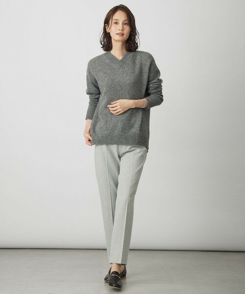 L size ONWARD(大きいサイズ) / エルサイズオンワード その他パンツ | チェルビック テーパード パンツ | 詳細24