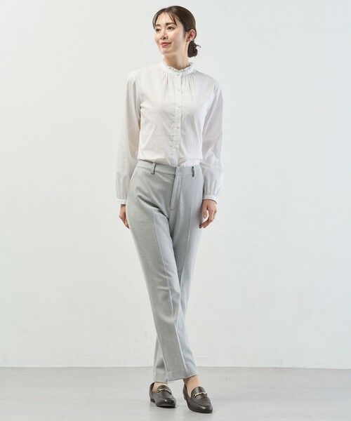 L size ONWARD(大きいサイズ) / エルサイズオンワード その他パンツ | チェルビック テーパード パンツ | 詳細19