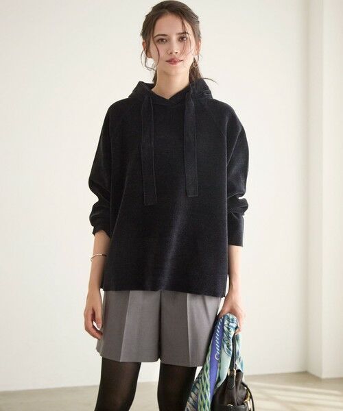 L size ONWARD(大きいサイズ) / エルサイズオンワード その他パンツ | 【SLOW/一部店舗限定】TRストレッチ ショートパンツ | 詳細1