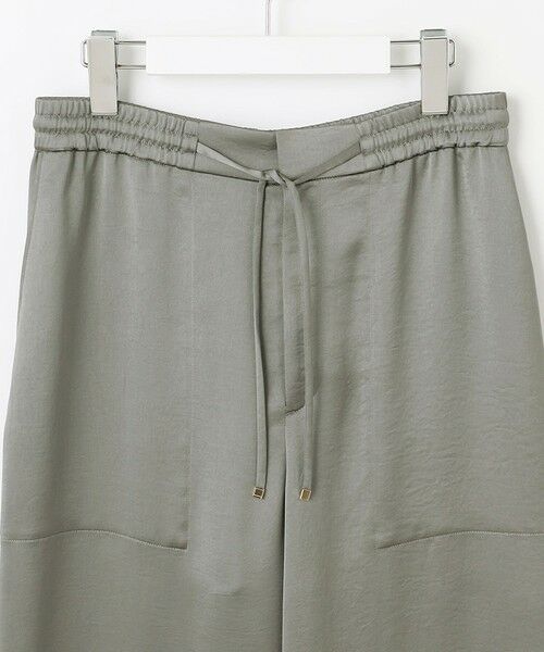 L size ONWARD(大きいサイズ) / エルサイズオンワード その他パンツ | 【カタログ掲載】ドレーピーサテンベイカー パンツ | 詳細11
