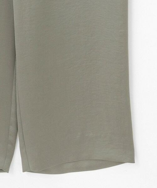 L size ONWARD(大きいサイズ) / エルサイズオンワード その他パンツ | 【カタログ掲載】ドレーピーサテンベイカー パンツ | 詳細13