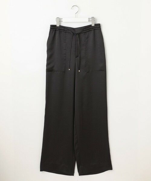 L size ONWARD(大きいサイズ) / エルサイズオンワード その他パンツ | 【カタログ掲載】ドレーピーサテンベイカー パンツ | 詳細26
