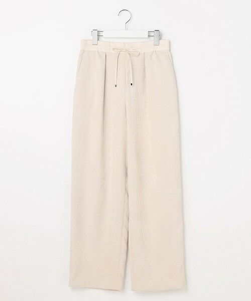 L size ONWARD(大きいサイズ) / エルサイズオンワード その他パンツ | 【17号サイズまで展開・カタログ掲載】ソフトコーデュロイワイド パンツ | 詳細7