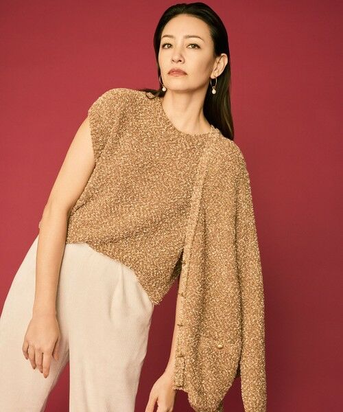 L size ONWARD(大きいサイズ) / エルサイズオンワード その他パンツ | 【17号サイズまで展開・カタログ掲載】ソフトコーデュロイワイド パンツ | 詳細3