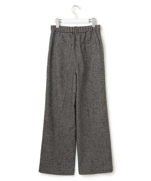 L size ONWARD(大きいサイズ) / エルサイズオンワード その他パンツ | ループミックスツイード ワイド パンツ | 詳細9