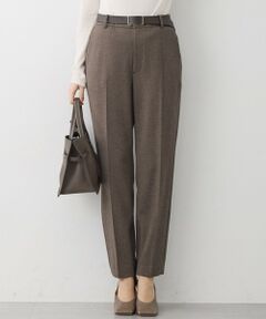 L size ONWARD(大きいサイズ) / エルサイズオンワード その他パンツ | 【洗える】フランネル2WAY テーパード パンツ