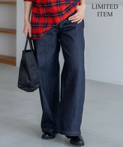 23区 DENIM ストレッチワイドパンツ ４４　23区Ｌ Lサイズ限定】23区DENIM ストレッチ ワイド パンツ （デニム