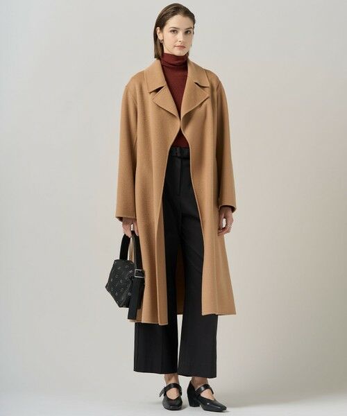 L size ONWARD(大きいサイズ) / エルサイズオンワード トレンチコート | WoolRever ロングコート | 詳細4