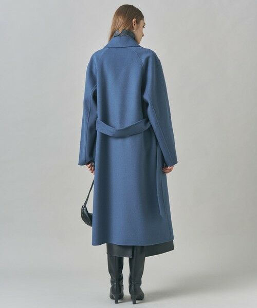 L size ONWARD(大きいサイズ) / エルサイズオンワード トレンチコート | WoolRever ロングコート | 詳細22