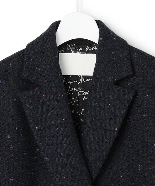 L size ONWARD(大きいサイズ) / エルサイズオンワード その他アウター | 【30th ANNIVERSARY】 カラーネップツイード ジャコット | 詳細4