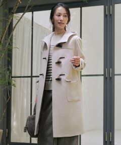 L size ONWARD(大きいサイズ) / エルサイズオンワード ダッフルコート | Jackal ソフトメルトン ダッフル コート