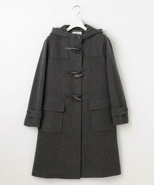 L size ONWARD(大きいサイズ) / エルサイズオンワード ダッフルコート | Jackal ソフトメルトン ダッフル コート | 詳細3