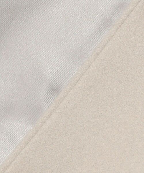 L size ONWARD(大きいサイズ) / エルサイズオンワード ステンカラーコート | ショートビーバー ショート丈 ステンカラー コート | 詳細20