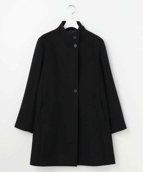 L size ONWARD(大きいサイズ) / エルサイズオンワード その他アウター | ショートビーバー スタンドカラー コート | 詳細12