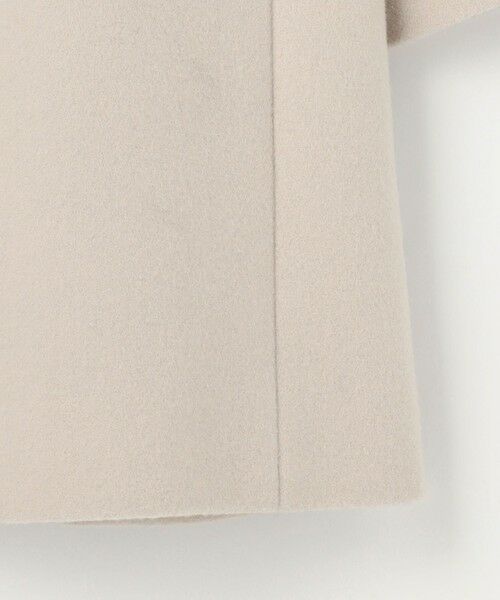 L size ONWARD(大きいサイズ) / エルサイズオンワード その他アウター | ショートビーバー スタンドカラー コート | 詳細23