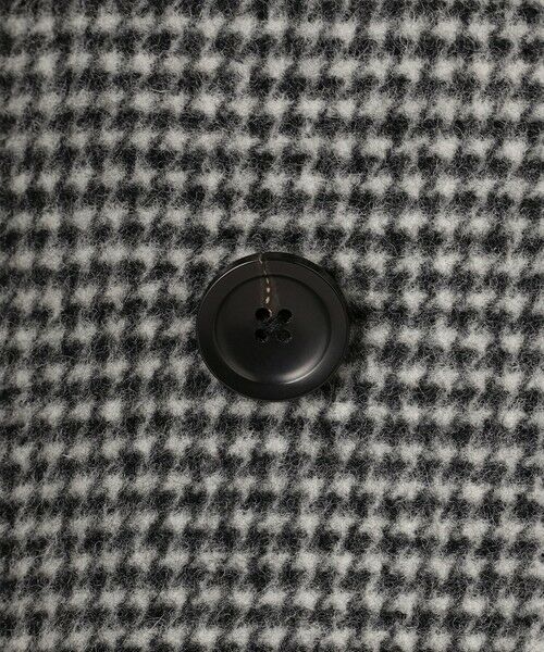 L size ONWARD(大きいサイズ) / エルサイズオンワード ピーコート | チェックビーバー Pコート | 詳細11