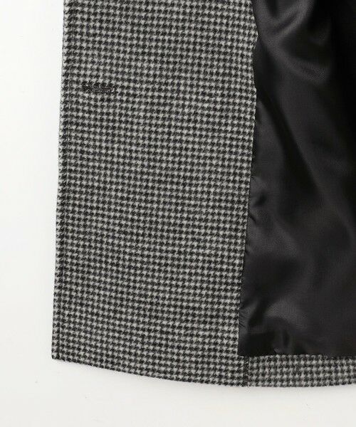 L size ONWARD(大きいサイズ) / エルサイズオンワード ピーコート | チェックビーバー Pコート | 詳細15