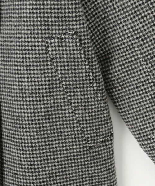 L size ONWARD(大きいサイズ) / エルサイズオンワード ピーコート | チェックビーバー Pコート | 詳細9