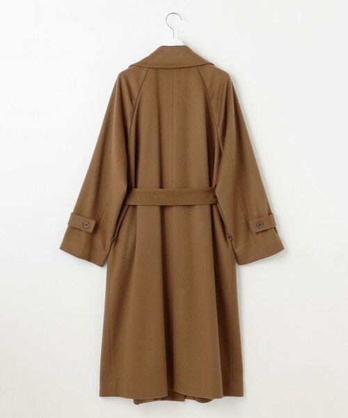 L size ONWARD(大きいサイズ) / エルサイズオンワード その他アウター | 【SHIHOさん着用】Super100sライトビーバーロング コート | 詳細21