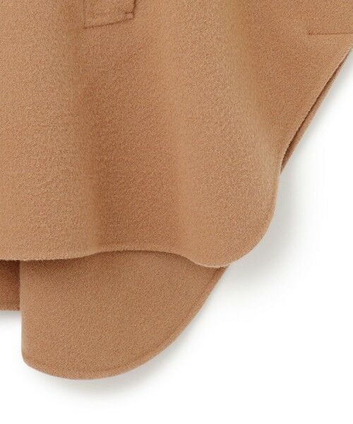 L size ONWARD(大きいサイズ) / エルサイズオンワード その他アウター | 【見上愛さん着用/Oggi12月号掲載】ウールライトリバー ポンチョシルエット コート | 詳細23