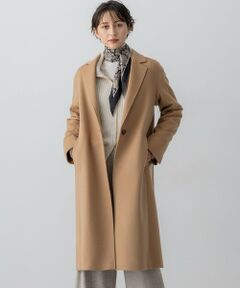 L size ONWARD(大きいサイズ) / エルサイズオンワード その他アウター | ウールカシミヤビーバー チェスター コート