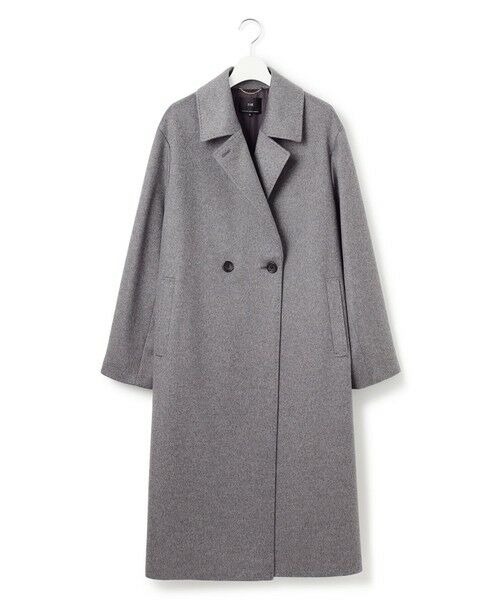 L size ONWARD(大きいサイズ) / エルサイズオンワード その他アウター | COLOMBOカシミヤビーバー ダブルフロント チェスターコート | 詳細6